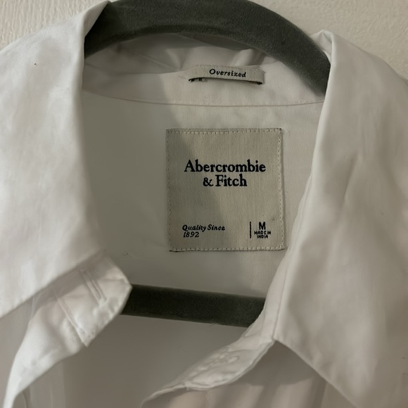 Abercrombie oversized white button down - Picture 5 of 5